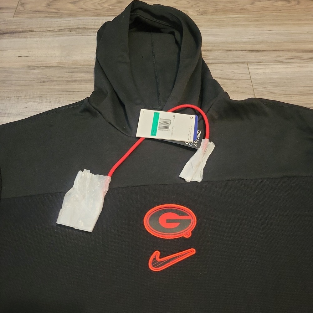 Nike Hoodie Georgia Bulldogs NCAA Adult XL Long Sleeve Pullover New $115
